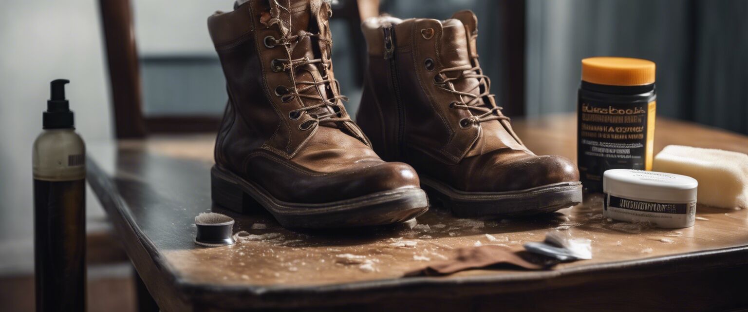 Cleaning stretch boots